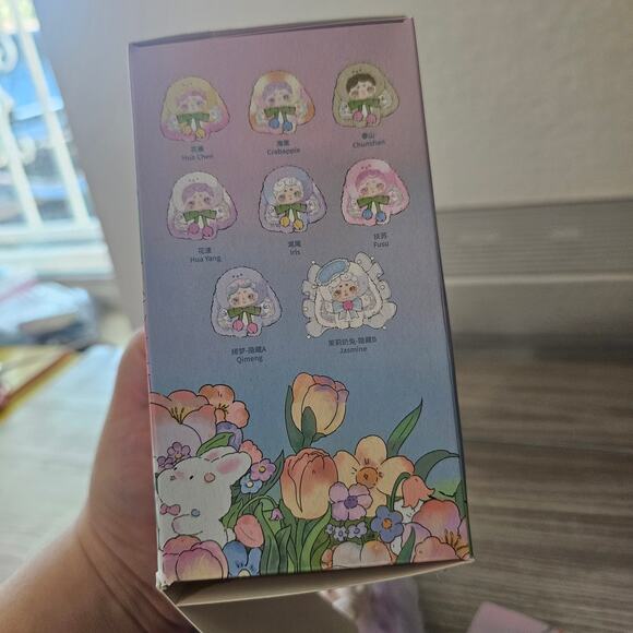 Lucky Deer Nai V2 Secret Garden Vinyl Plush Pendent OPENED CONFIRM Iris Purple - Picture 8 of 9